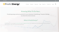 Desktop Screenshot of predictenergy.com